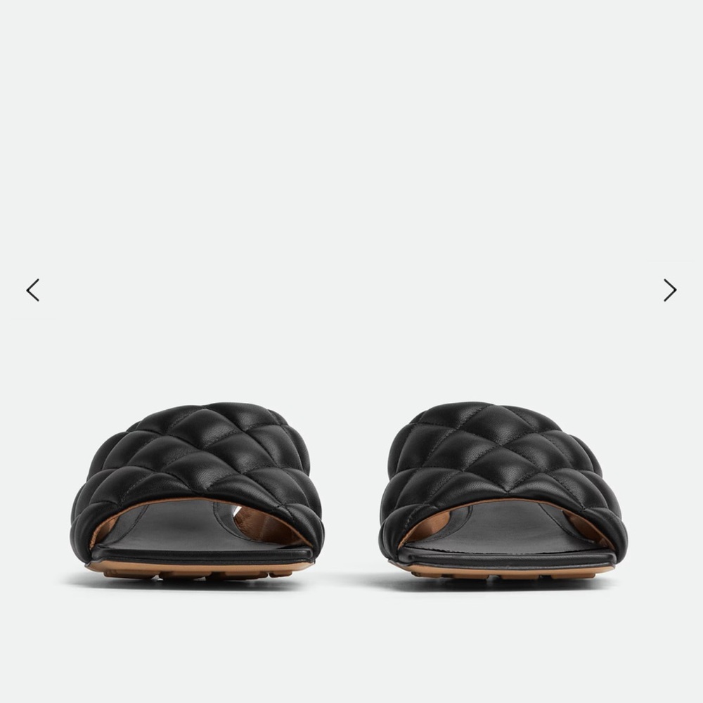 NWT Bottega Padded Mule Black - Picture 4 of 14